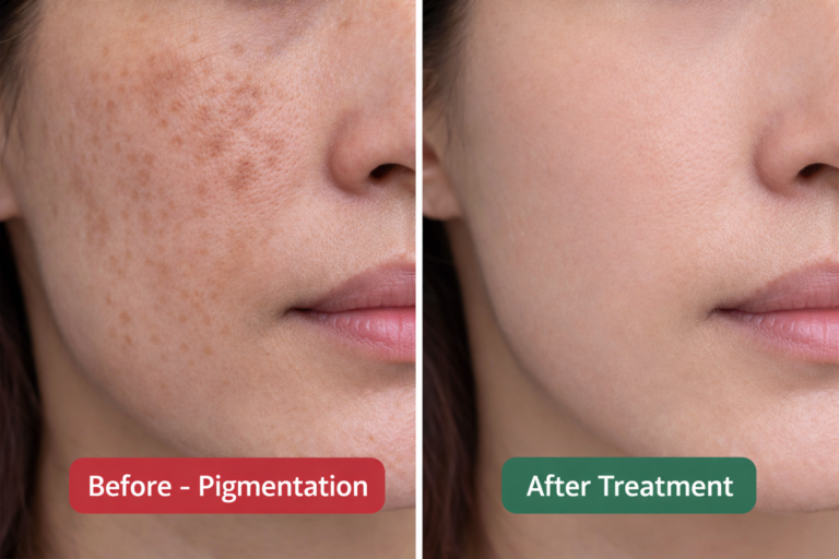 Pigmentation Treatment in Nagpur at Trichoderm Centre