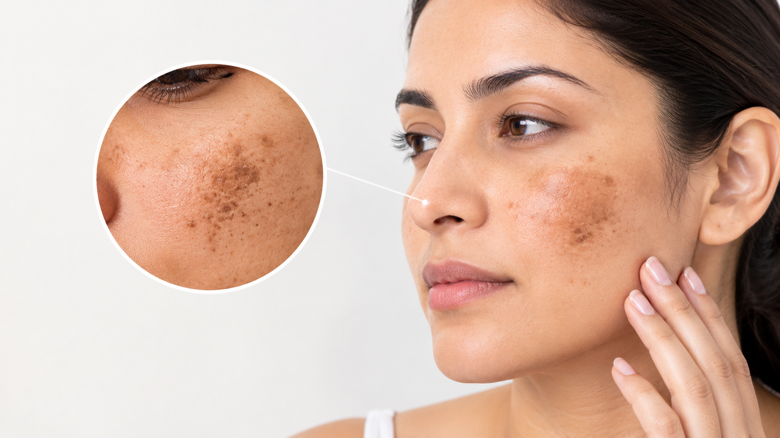 Dark spots on face treatment in Nagpur at Trichoderm Centre